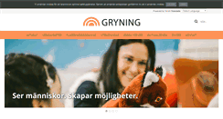 Desktop Screenshot of gryning.se